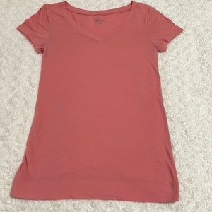 Casual V-neck Victoria’s Secret Long Tee